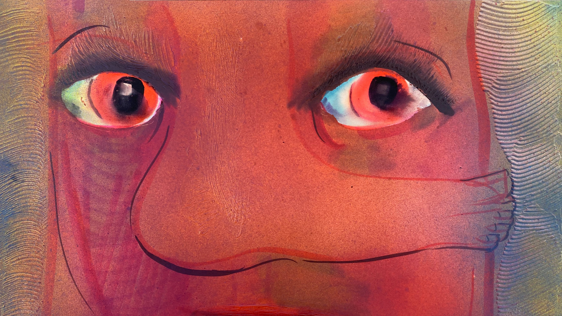 Work by Kaari Upson, on display at MASI Lugano in the exhibition 