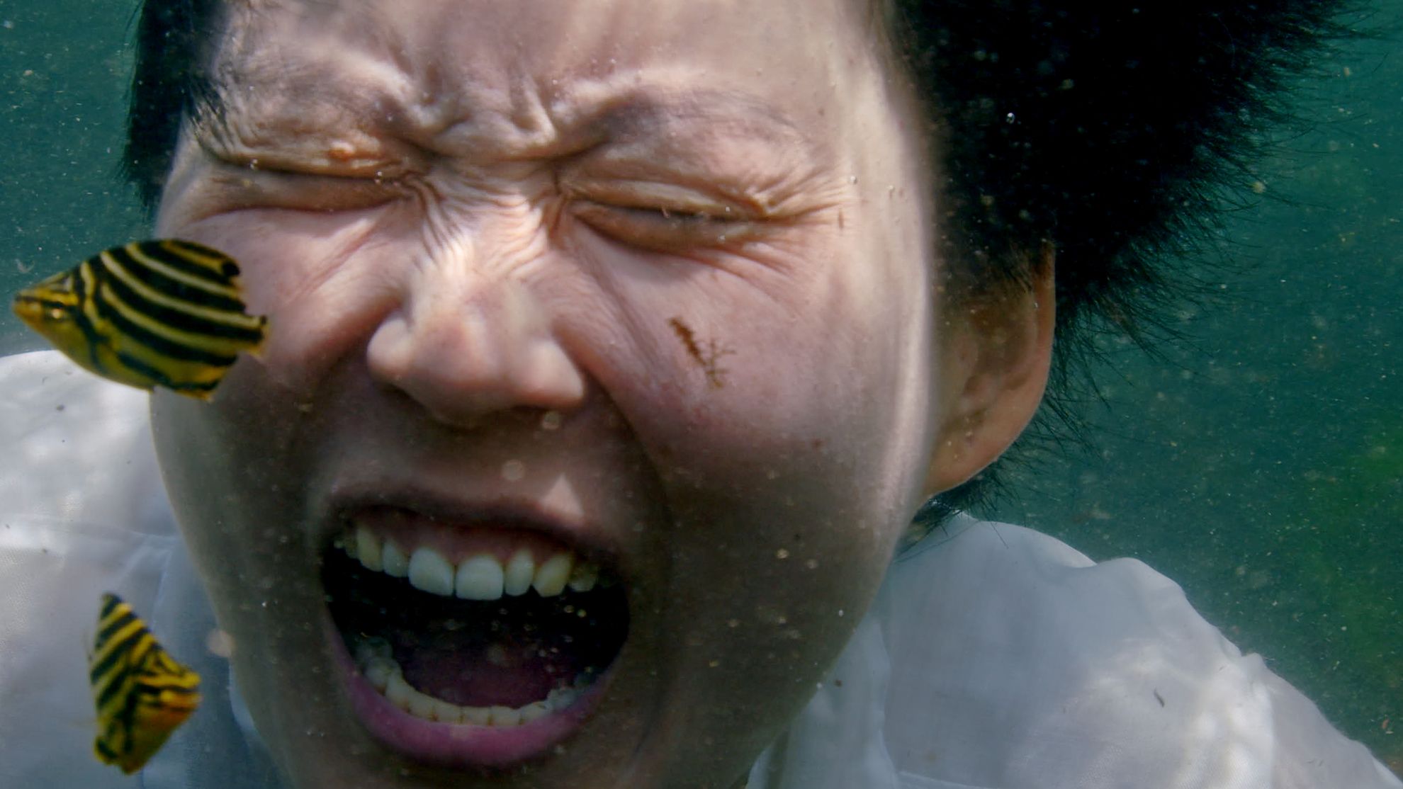 Work by Jane Jin Kaisen on view at MASI Lugano for K-NOW! Korean Video Art Today