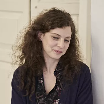 Flora Katz pendant sa résidence à LUMA Arles